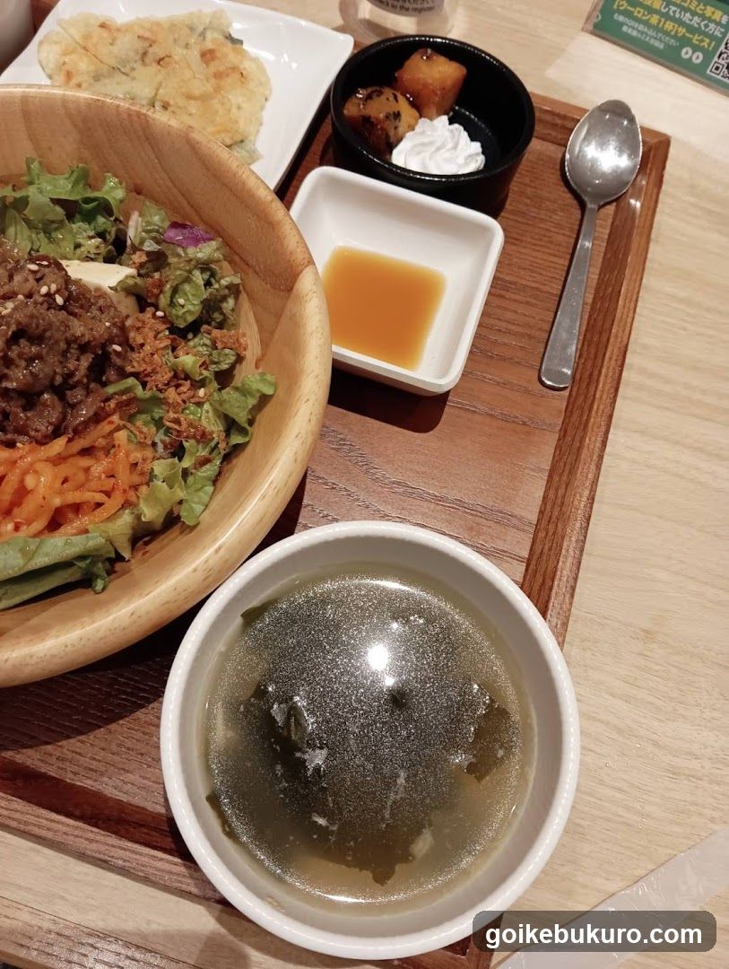 Bowl Meal with Side Dishes