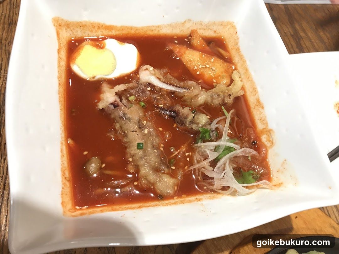 Spicy Ramen Bowl with Egg and Tofu