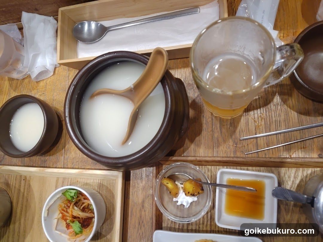 Korean Meal Spread