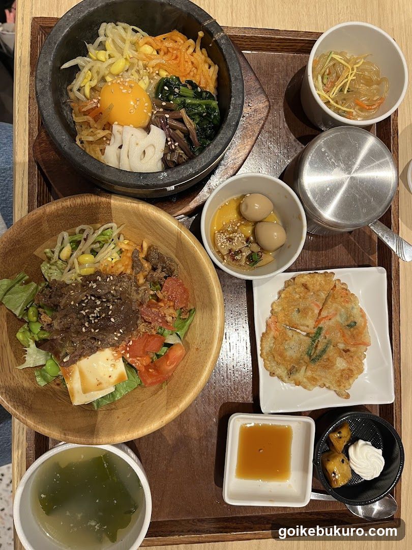 Korean Meal Spread