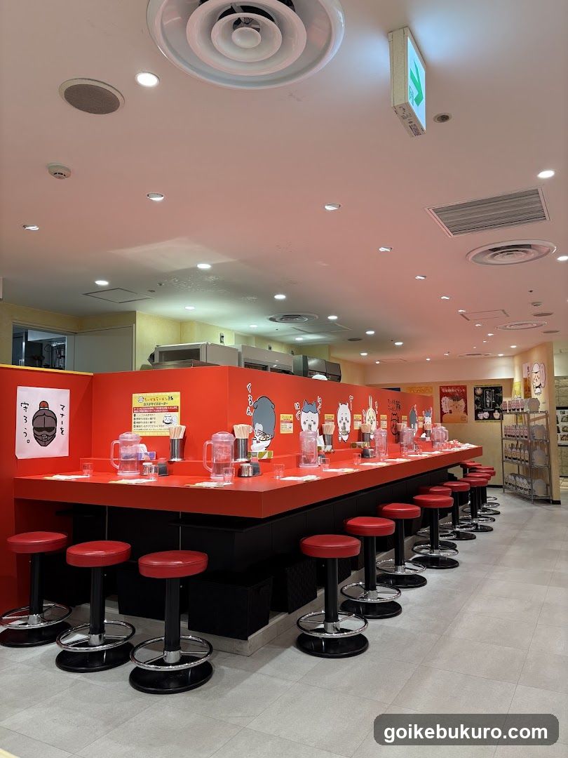 Red Counter Restaurant Interior