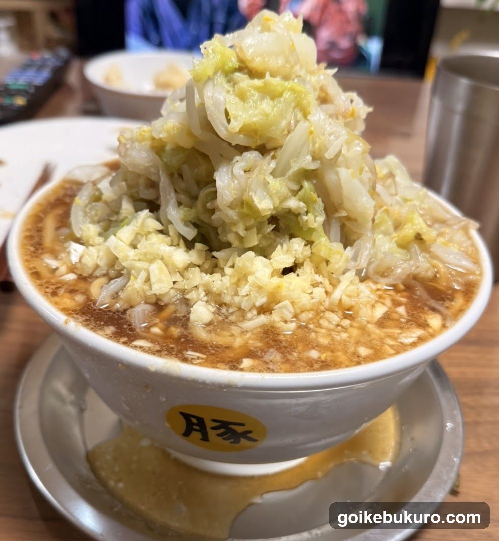 Bowl of Cabbage Soup with Garlic