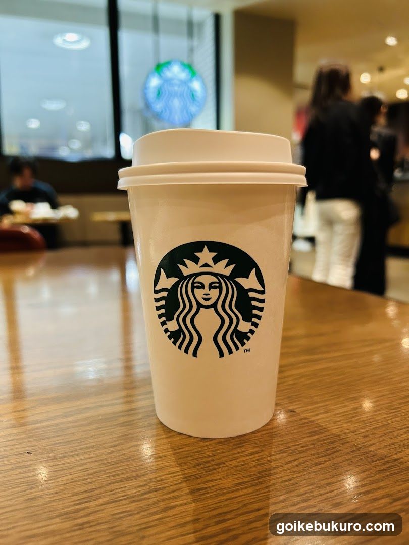 Starbucks Coffee Cup on Table