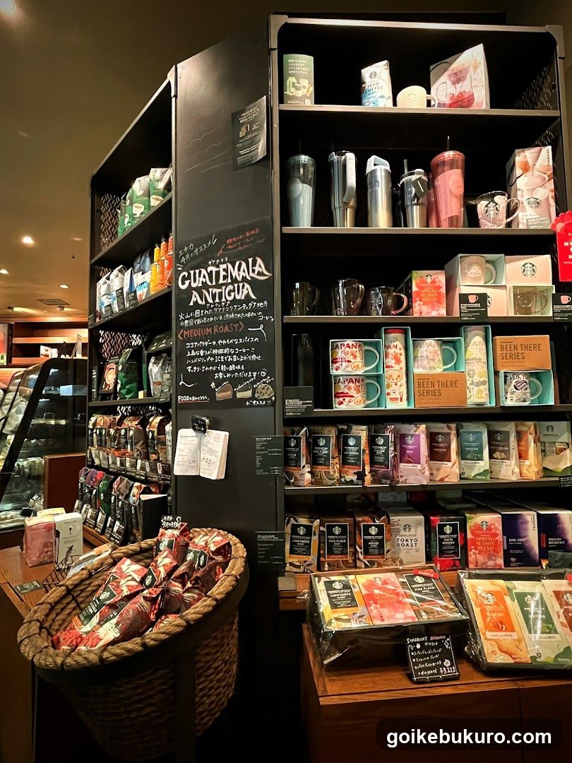 Coffee Shop Interior Display
