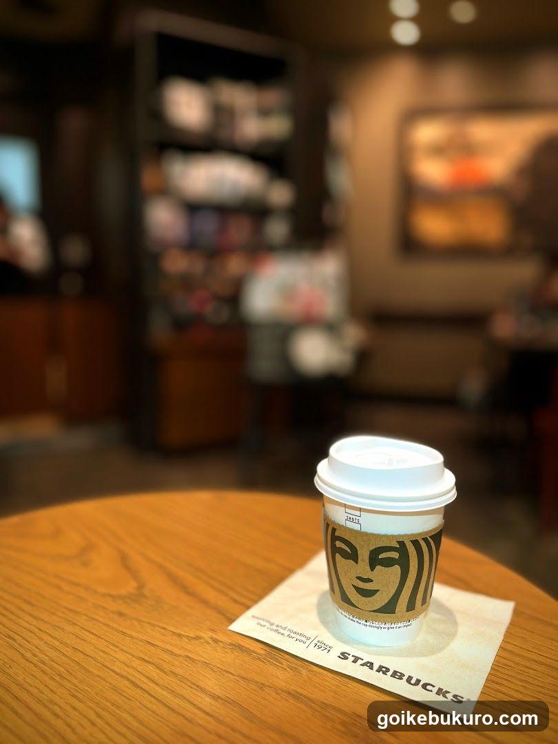 Starbucks Coffee Cup on Table
