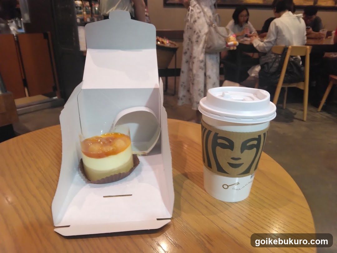 Coffee and Dessert at a Cafe
