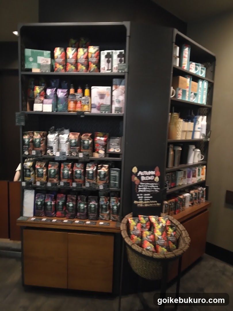 Coffee Shop Interior Display