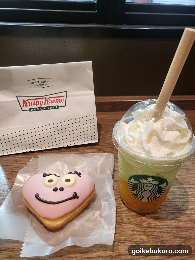 Doughnut and Drink