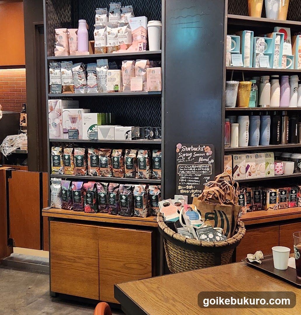 Starbucks Store Interior Display