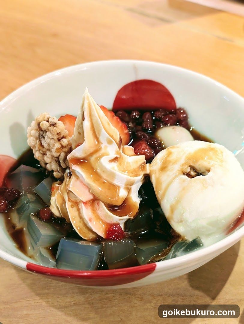 Dessert Bowl with Toppings