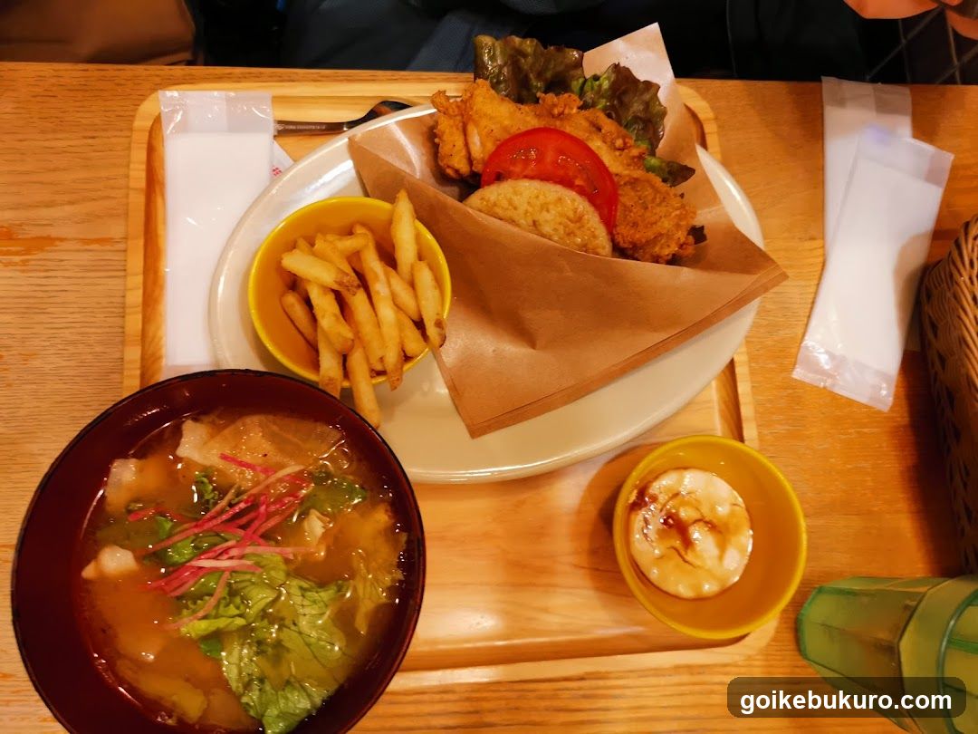 Fried Chicken and French Fries Meal