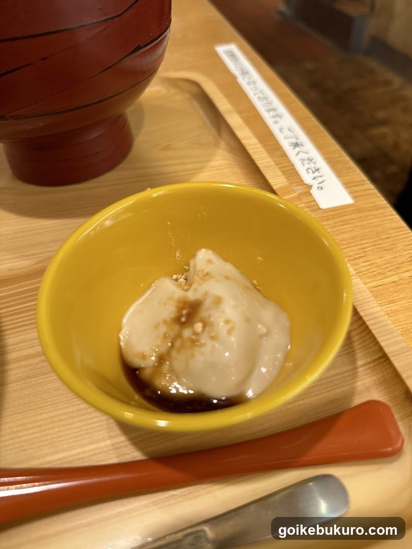 Dessert Bowl with Sauce