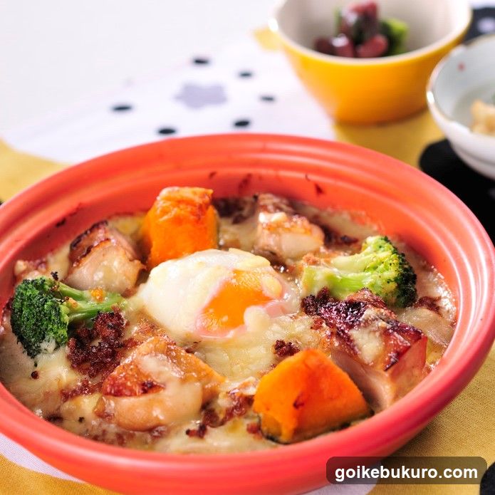 Cheesy Vegetable and Egg Bake