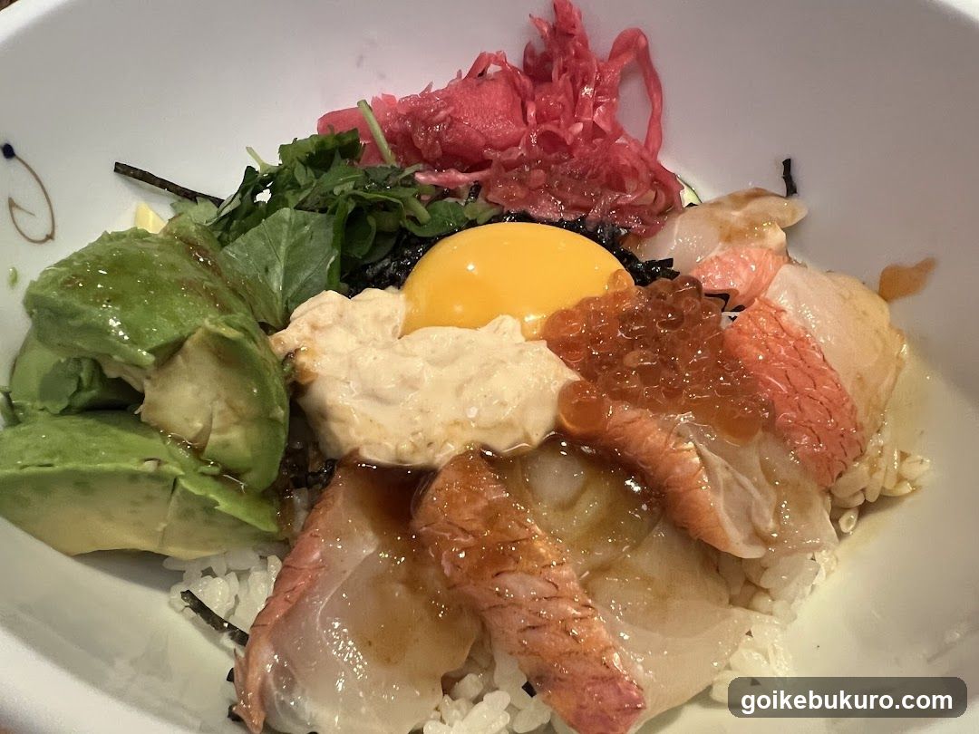 Avocado and Egg Bowl with Seafood