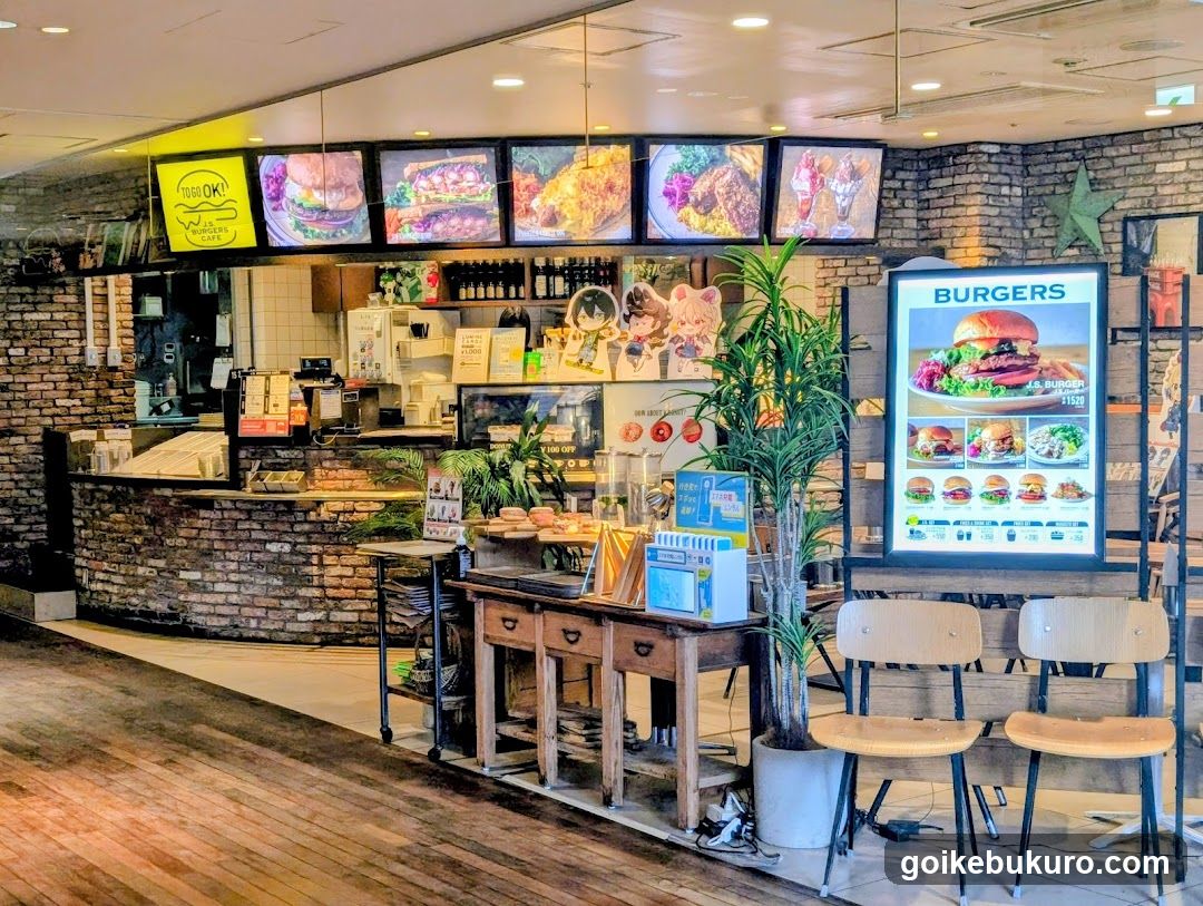 Burger Shop Interior