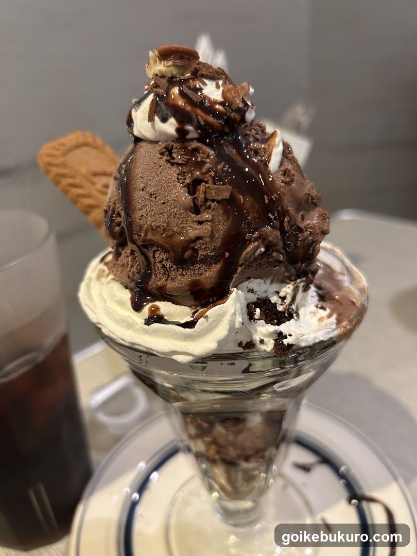 Chocolate Ice Cream Sundae