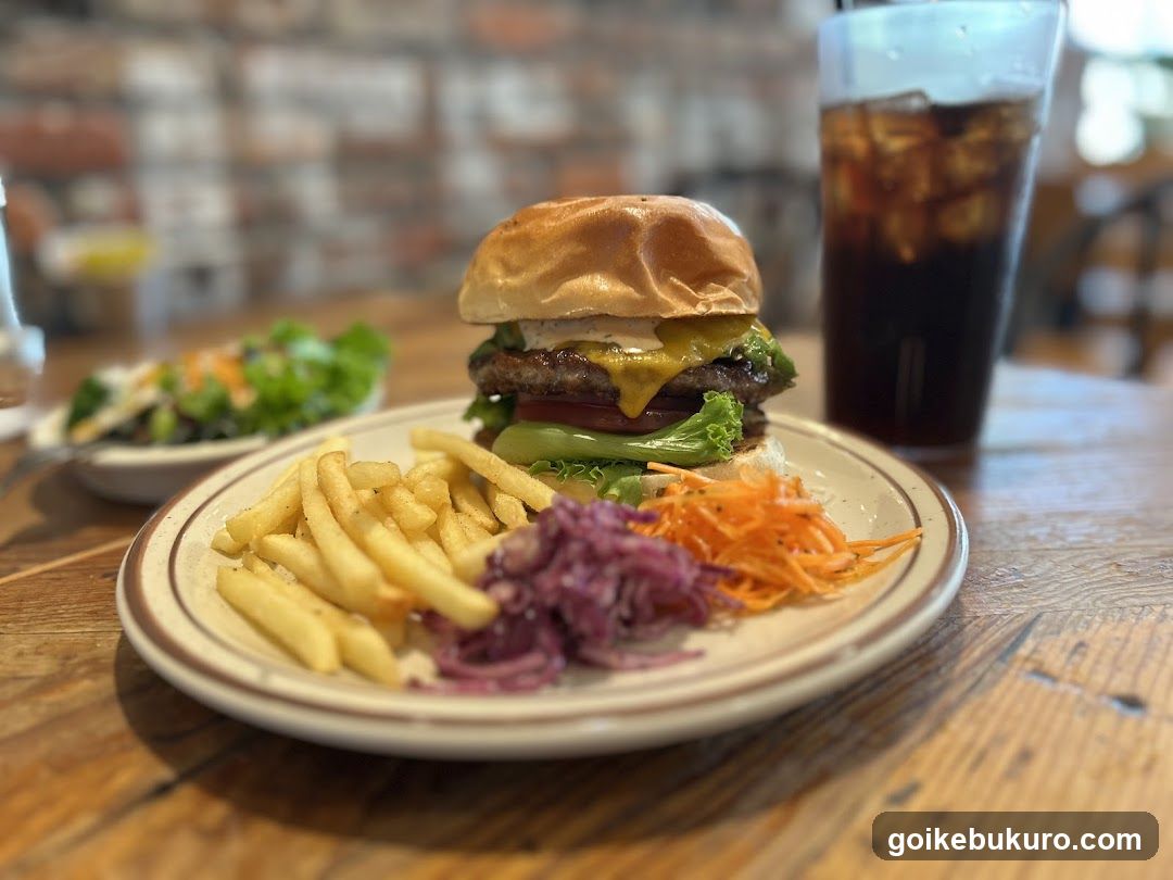 Burger Meal with Fries and Drink