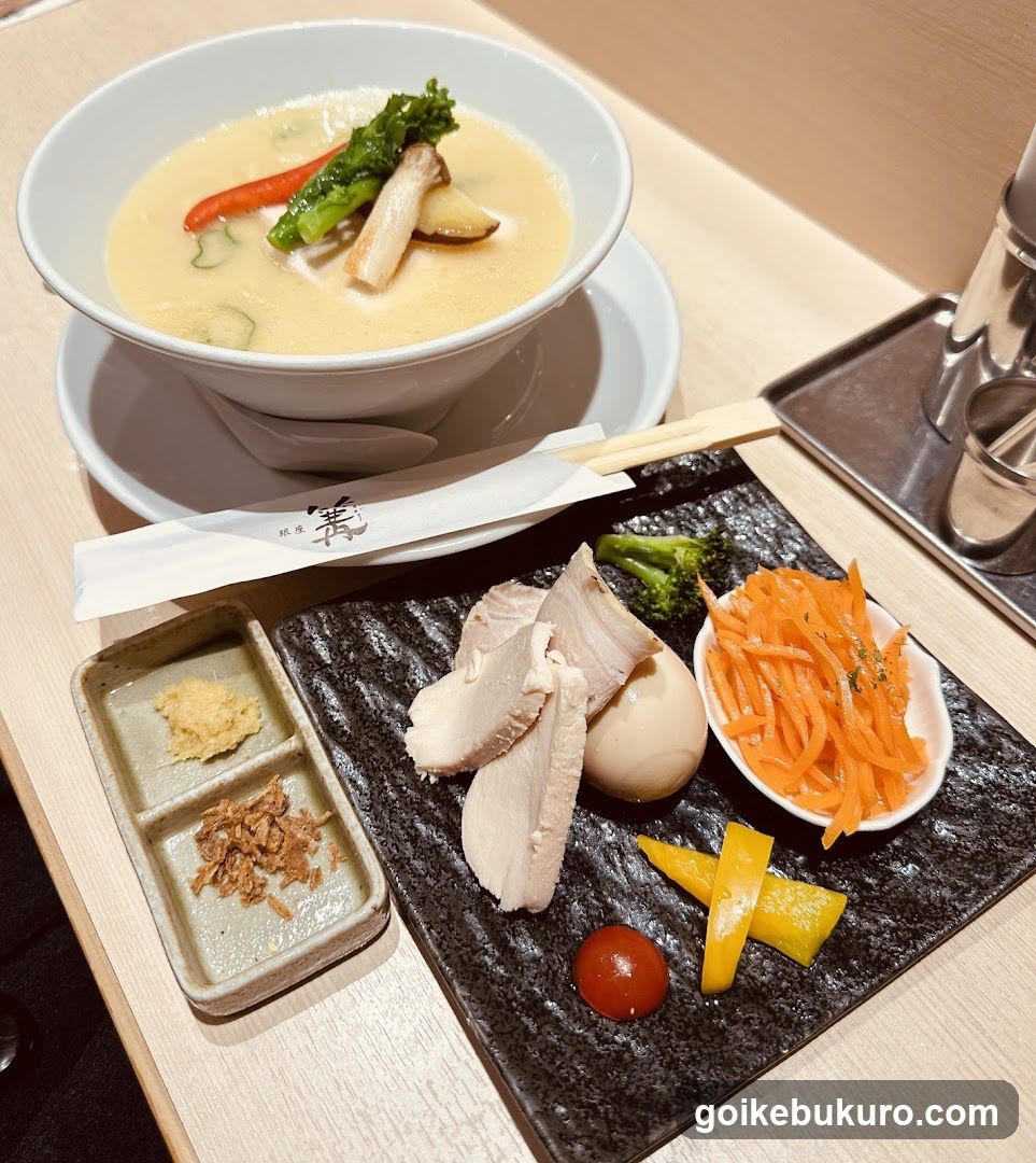 Ramen Meal with Side Dishes