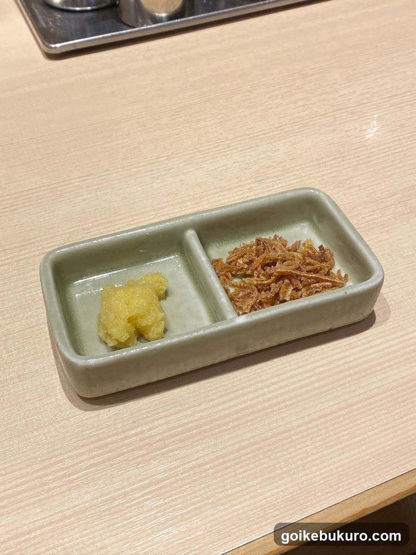 Dipping Sauce and Crispy Shreds