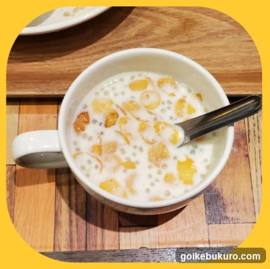Cup of Dessert with Mango and Coconut