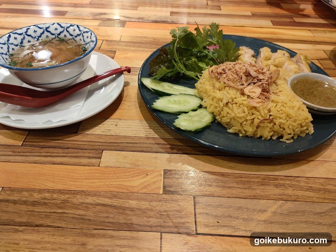 Thai Chicken Rice and Soup