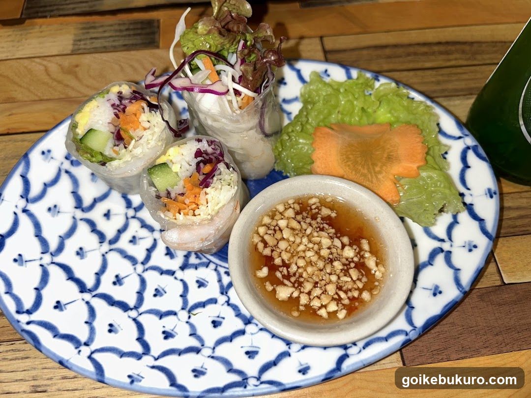 Spring Rolls with Dipping Sauce