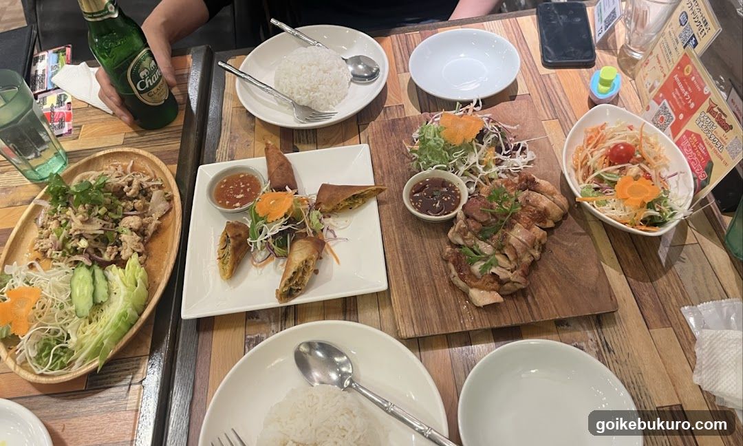 Thai Cuisine Table Setting