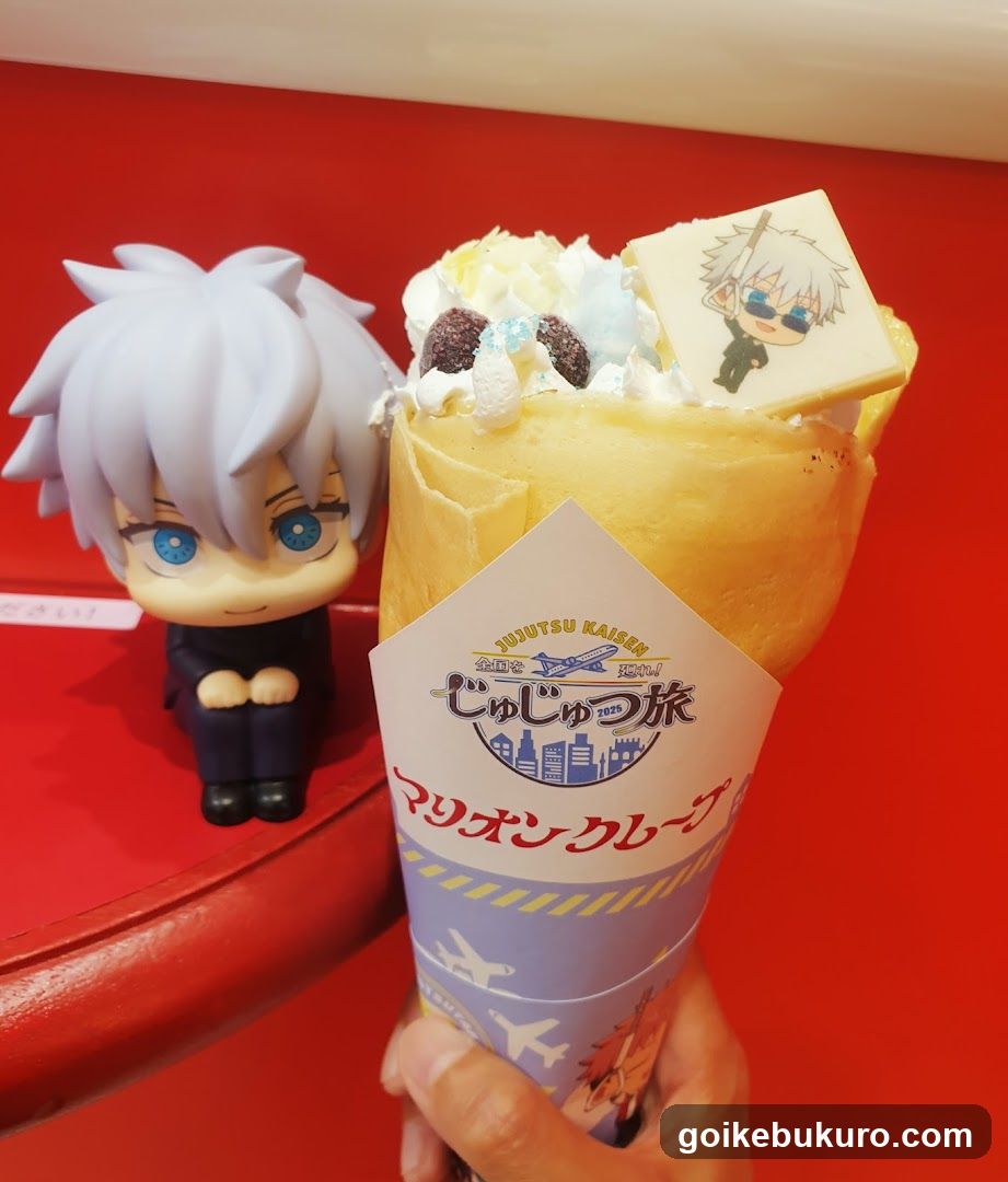 Jujutsu Kaisen Crepe with Merchandise