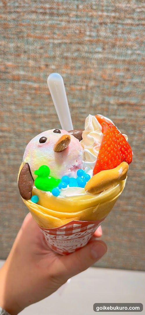 Decorated Ice Cream Cone