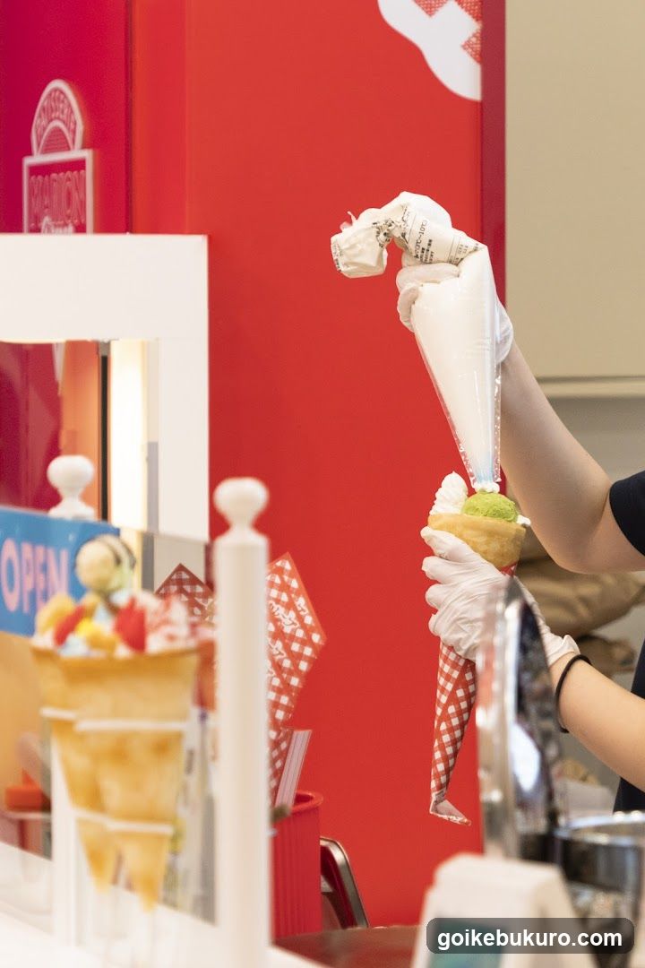 Ice Cream Cone Preparation