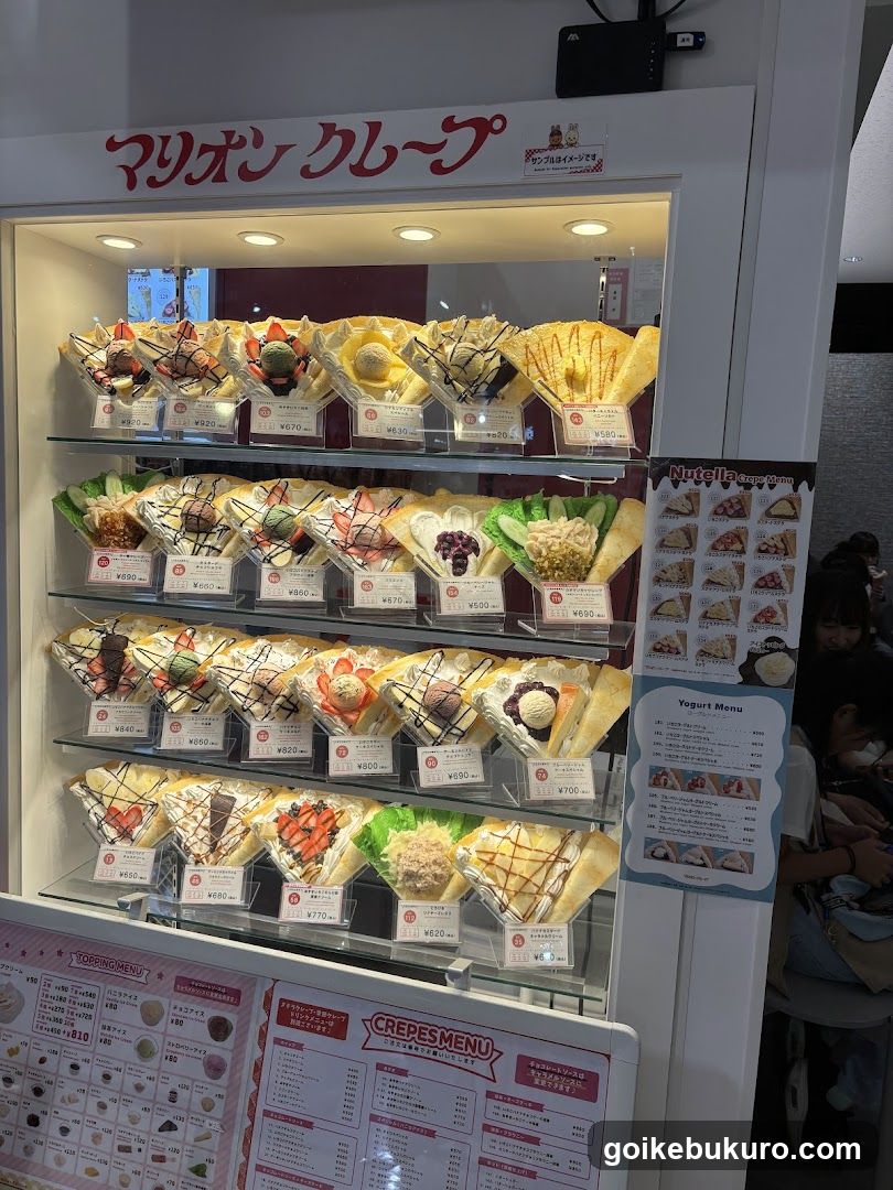 Crepes Display Case