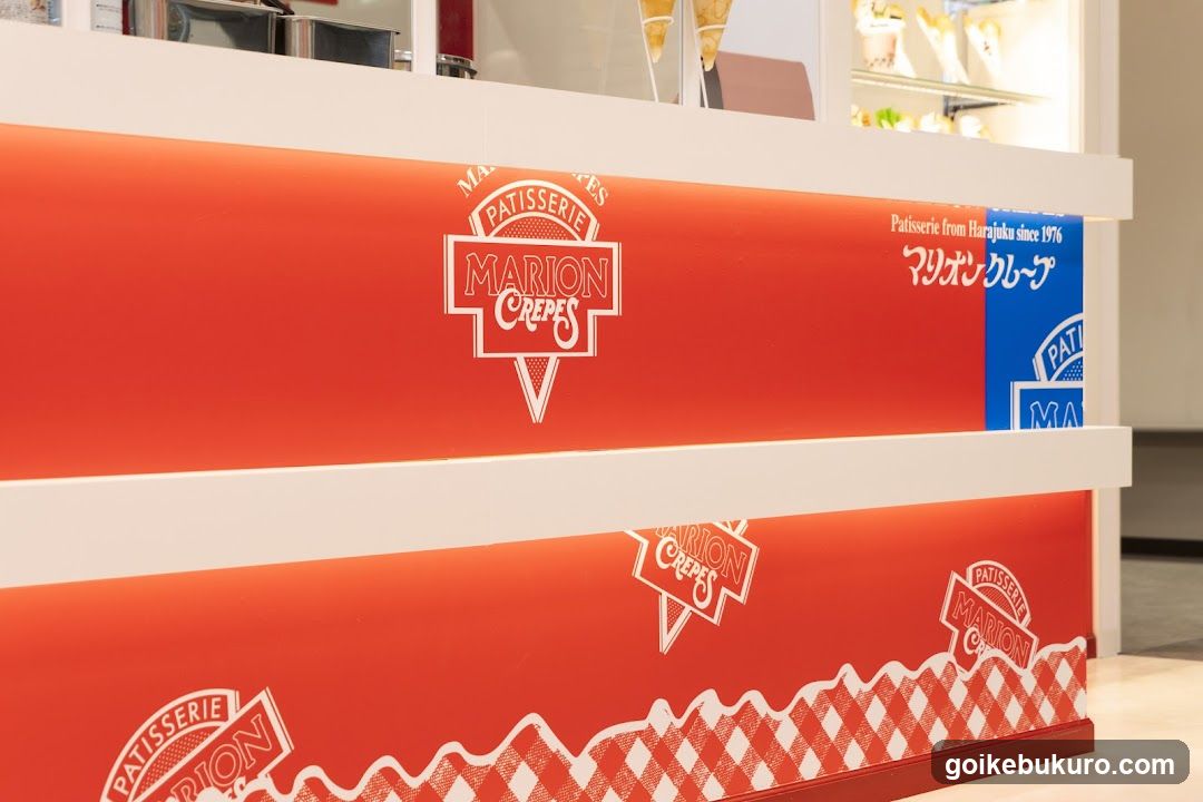 Marion Crepes Counter Display