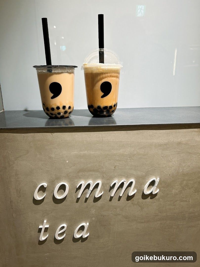 comma tea