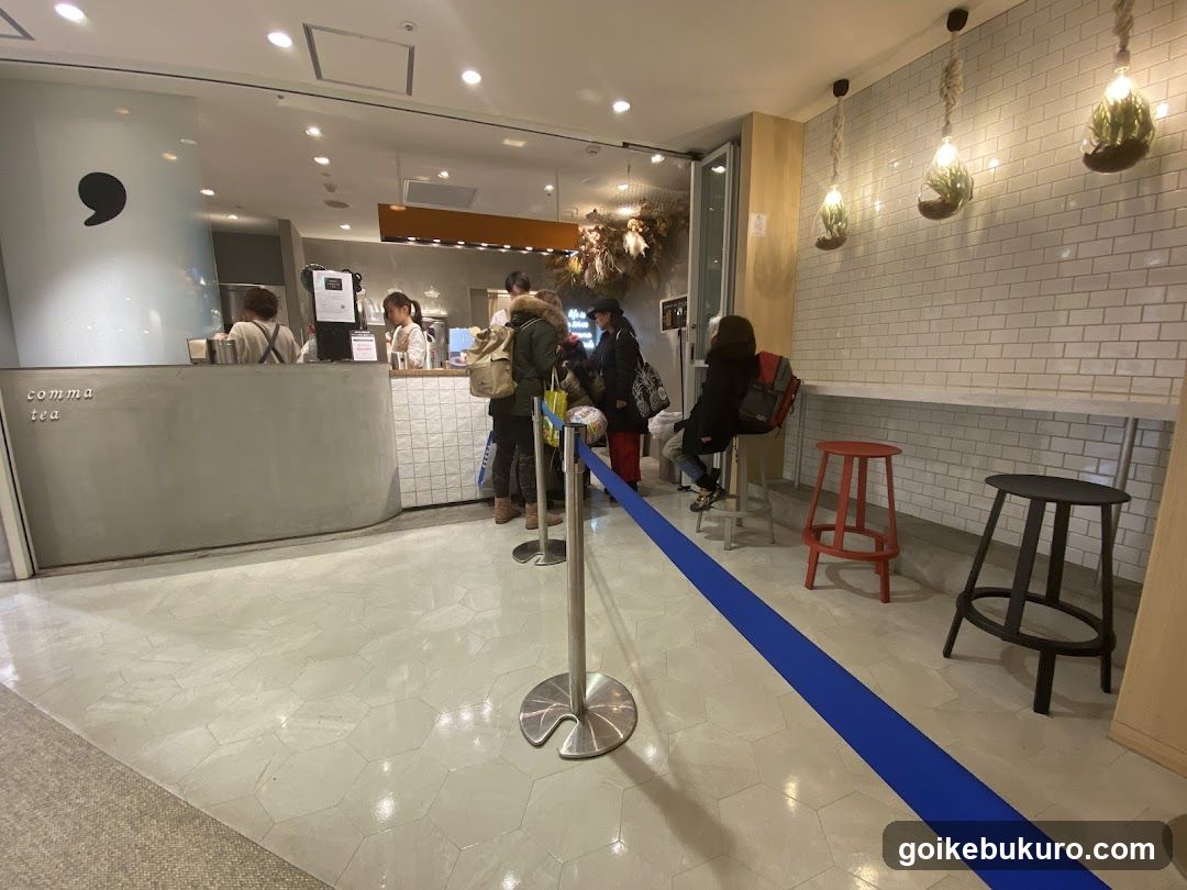 Interior of a modern cafe or shop