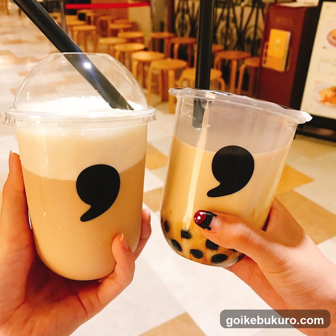 Boba Milk Tea Drinks