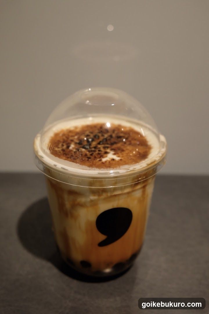 Iced Coffee with Toppings