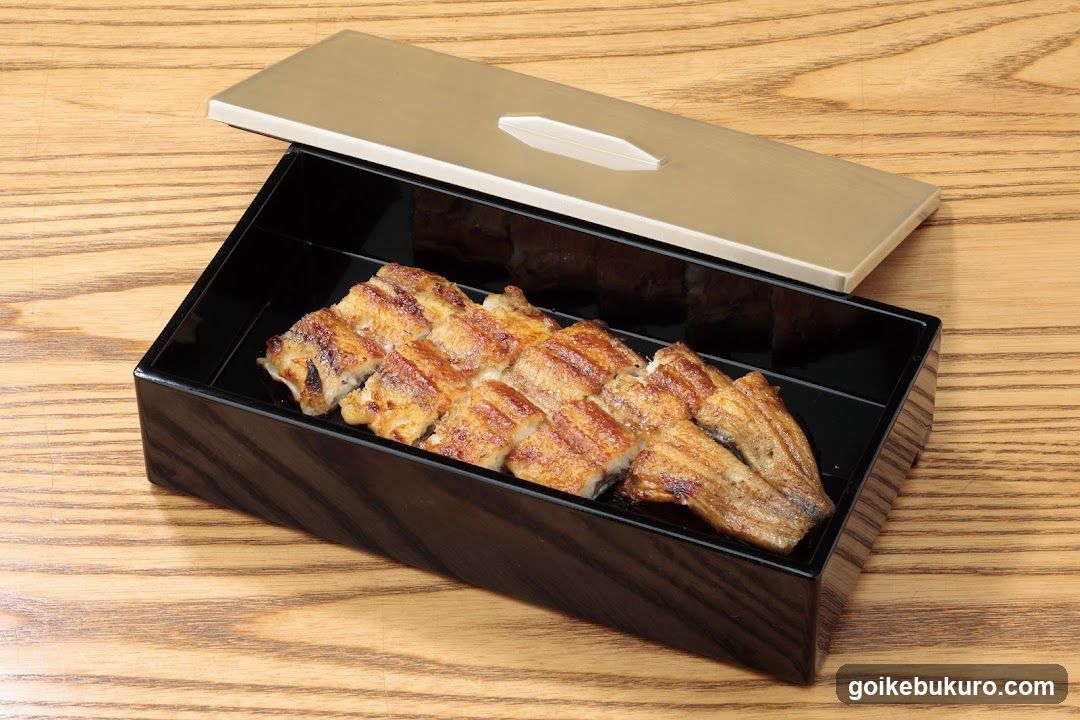 Grilled Eel in Black Box