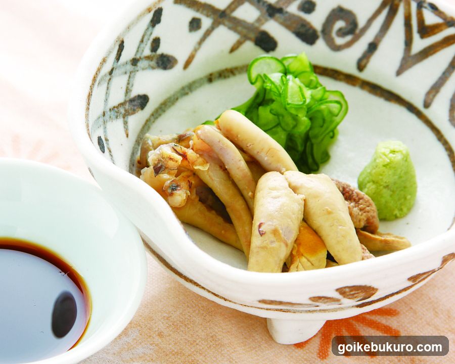 Japanese Appetizer Bowl with Soy Sauce