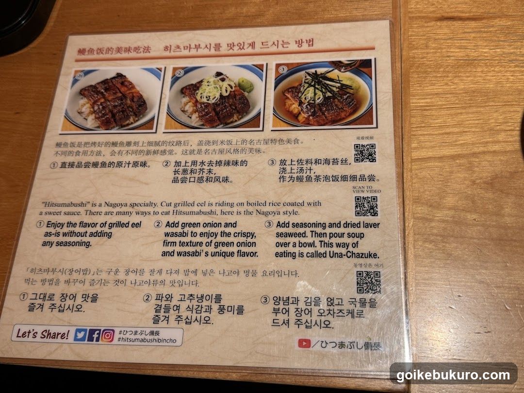 Hitsumabushi Eating Guide