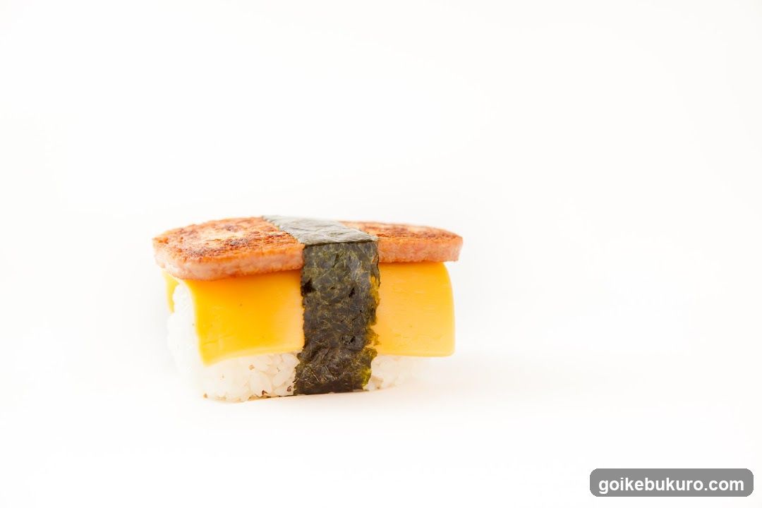 Sushi Nigiri with Tofu and Cheese