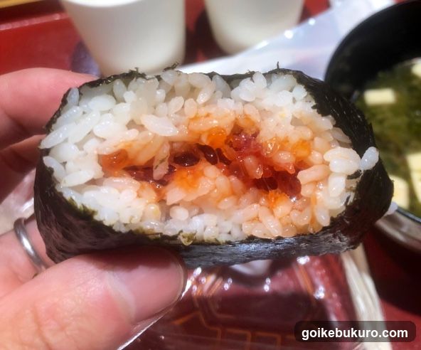 Onigiri with Spicy Tofu Filling