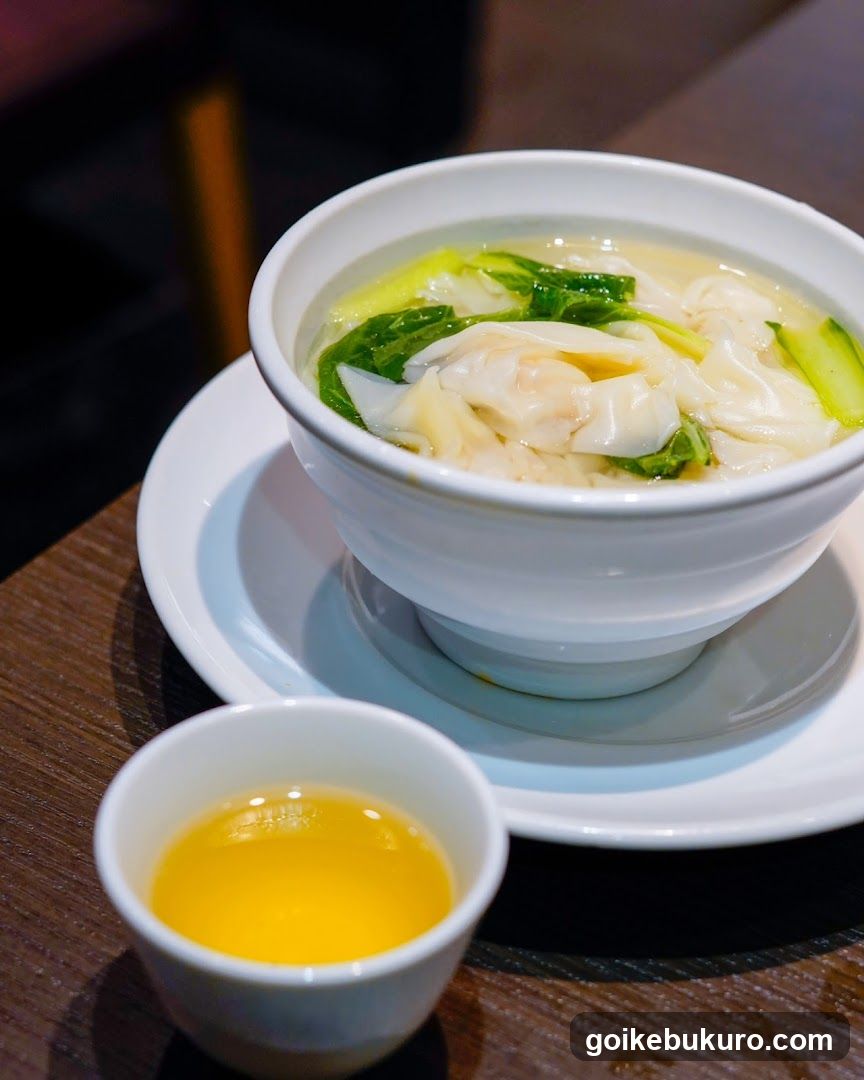 Wonton Soup with Side of Broth