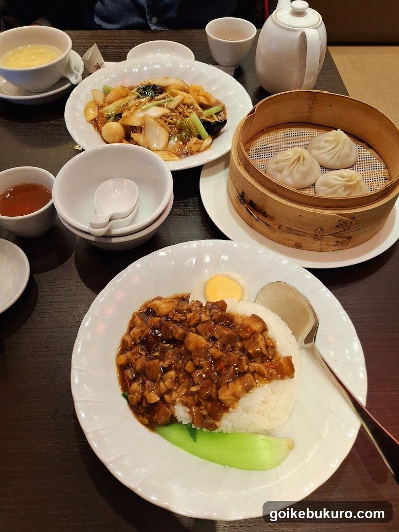 Chinese Dim Sum Meal