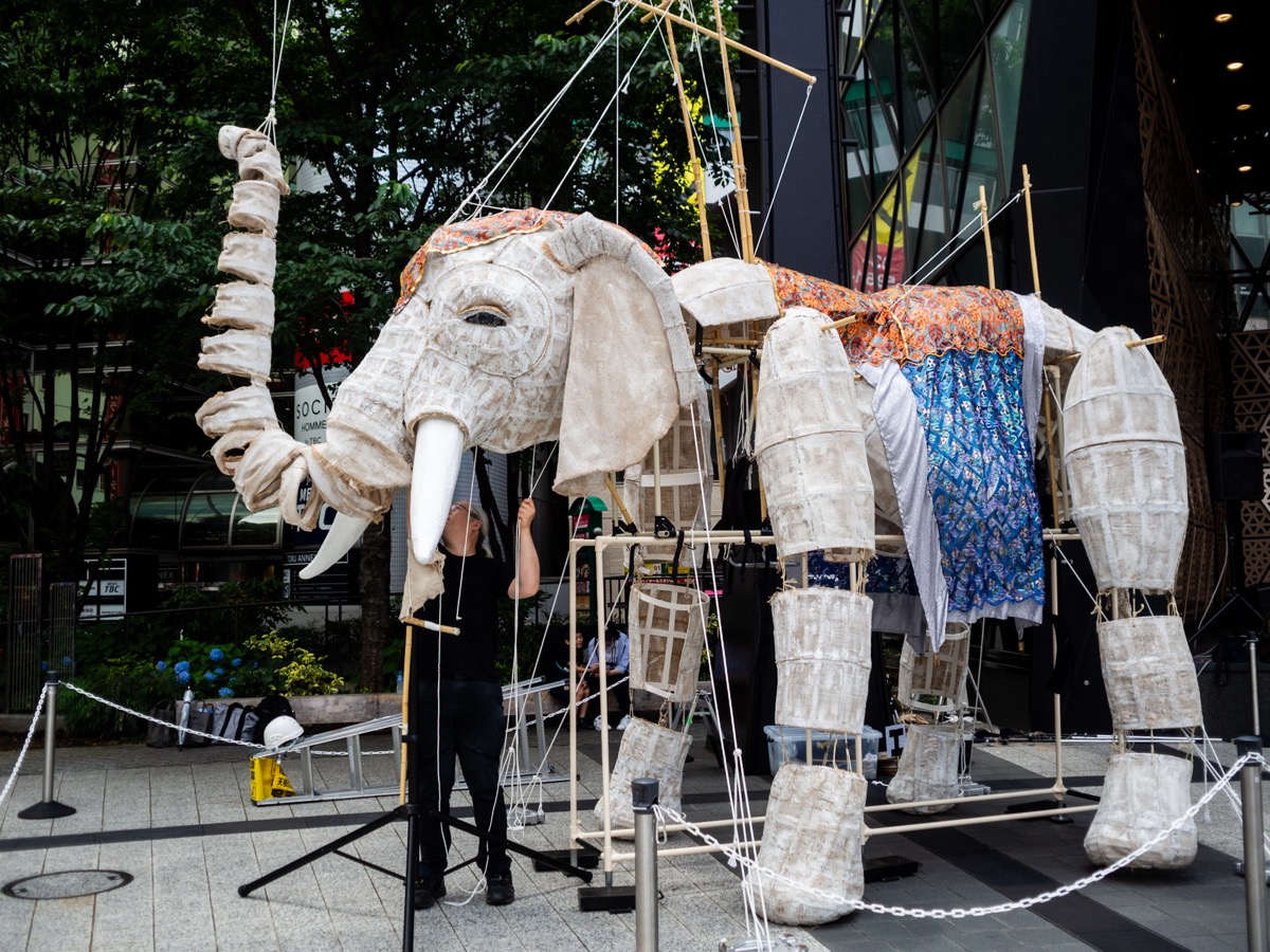 Dctpeppers Theatre giant puppet