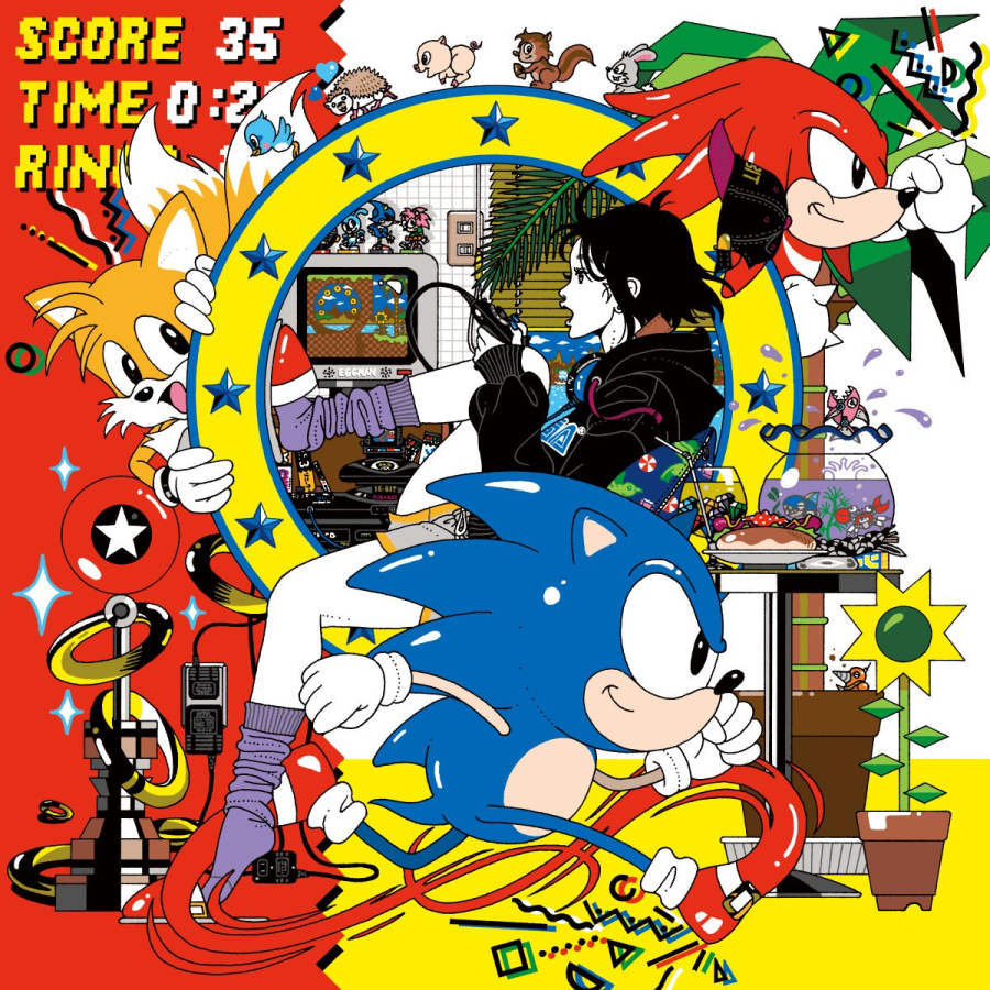 Contemporary artist collab works at the Sonic exhibition, PARCO FACTORY Ikebukuro